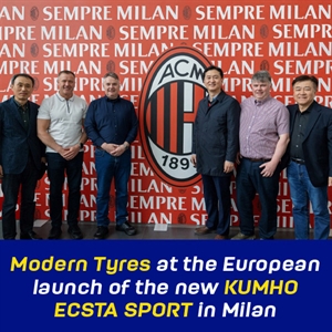 Modern Tyres KUMHO AC Milan 2023